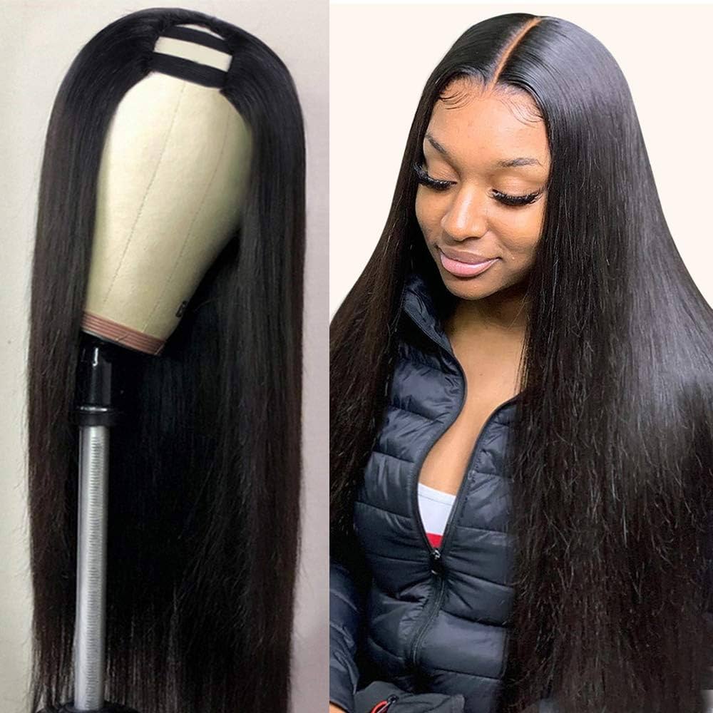Brazilian Straight U-Part Wig