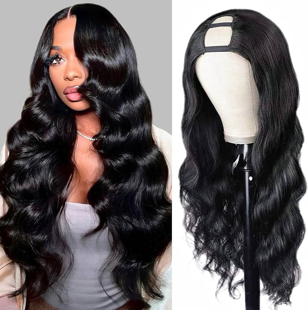 Brazilian Body Wave U-Part Wig