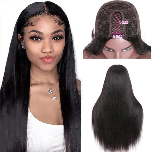 Brazilian Straight U-Part Wig