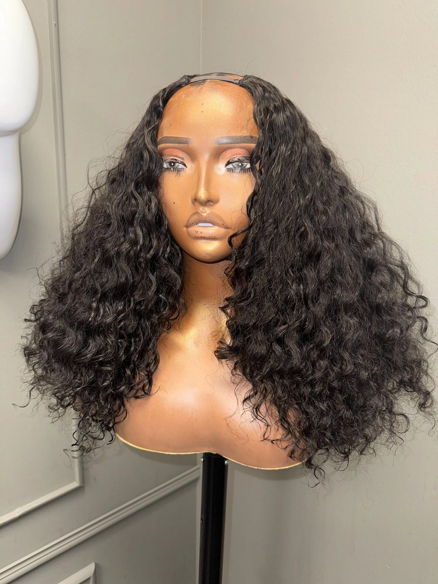Brazilian Deep Wave U-Part Wig